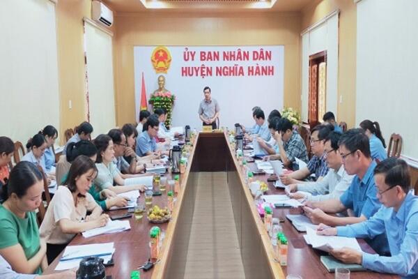 Họp Ban chỉ đạo Cải cách hành chính huyện